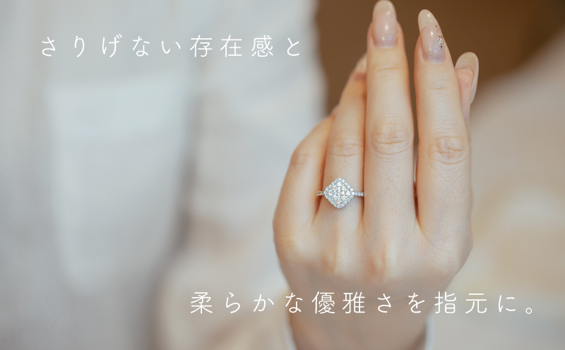 pt900 ダイヤモンドリング　0.63ct（RP_MR-013）【リズプラス】｜ ダイヤ ダイヤモンド プラチナ リング 指輪 ジュエリー アクセサリー ギフト プレゼント 鑑別書付 保証書付