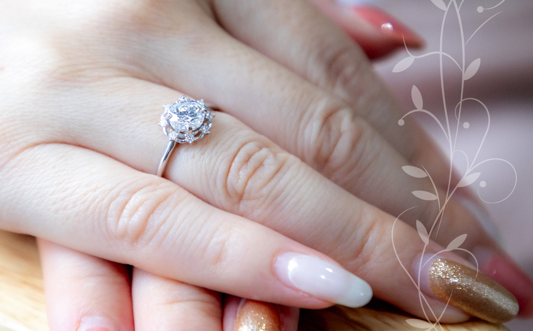 pt900ダイヤモンドリング　1.00ct＋0.12ct（RP-MR-1171）【リズプラス】｜ ダイヤ ダイヤモンド プラチナ リング 指輪 ネックレス ペンダント ジュエリー アクセサリー セット ギフト プレゼント 鑑別書付 保証書付