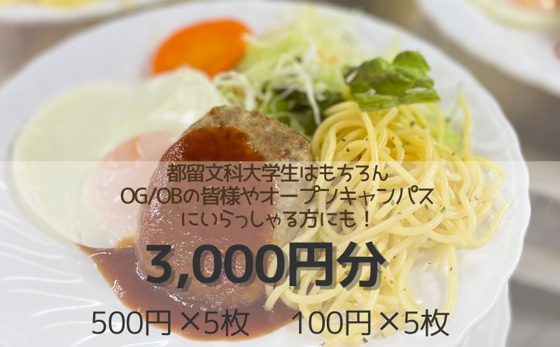 都留文科大学 食堂チケット| 食堂 大学 入学 ランチ ごはん ご飯 学食 学生 都留 山梨 やまなし 山梨県 都留文 都留文大 学食券 食券