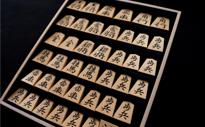 富士駒の会／紀山作 将棋駒 1セット｜掘り駒 将棋 将棋の駒