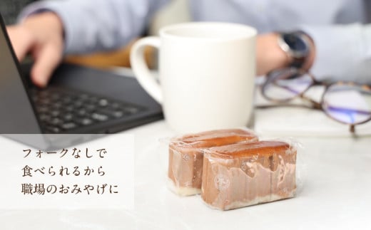 【ギフト用】半熟ショコラ1箱（10個入り）【ならや】｜チーズケーキ チョコレートケーキ 半熟 ショコラ 贈答用 プレゼント ギフト naraya