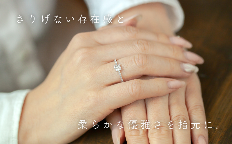 pt900 ダイヤモンドリング　0.43ct（RP_MR-420）【リズプラス】｜ ダイヤ ダイヤモンド プラチナ リング 指輪 ジュエリー アクセサリー ギフト プレゼント 鑑別書付 保証書付