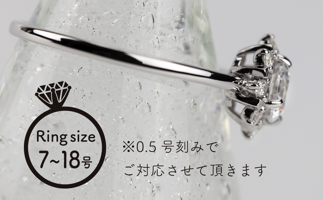 pt900ãã€ã€ã¢ã³ããªã³ã° 0.50ct+0.10ctïŒRP-MR-1202ïŒããªãºãã©ã¹ãïœ ãã€ã€ ãã€ã€ã¢ã³ã ãã©ãã ãªã³ã° æèŒª ãžã¥ãšãªãŒ ã¢ã¯ã»ãµãªãŒ ã»ãã ã®ãã ãã¬ãŒã³ã é奿žä» ä¿èšŒæžä»