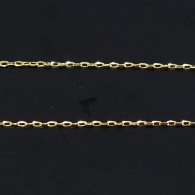 K24純金0.3ラディアントチェーンネックレス45cmスライドムーブ付き【配送不可地域：沖縄県】【1365022】