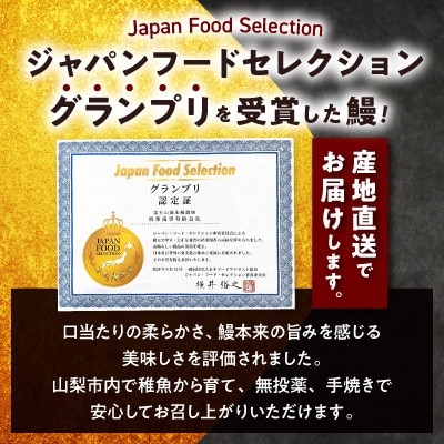 【訳あり】山梨県産富士山脈の地下水うなぎの蒲焼(1尾・約130g以上+100g肝焼きセット)【配送不可地域：離島】【1707675】