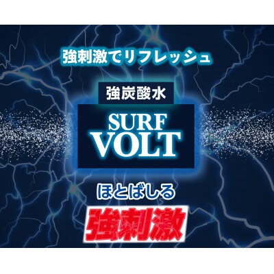 【毎月定期便】サーフ　VOLT(ボルト)強炭酸水1L×12本　1ケース　国産炭酸水全3回【4050650】