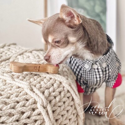 【&CRAFTS】ドッグトイ-bone- S【1529452】