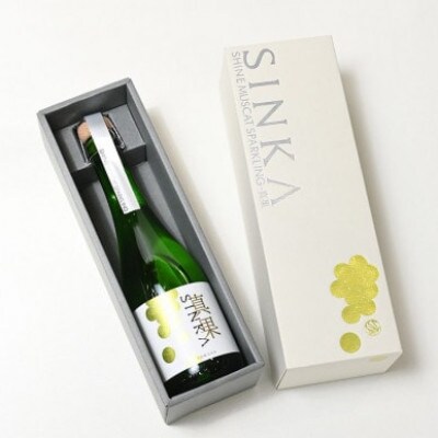 SINKA-真果-(シャインマスカット スパークリングワイン)2本セット【1600939】