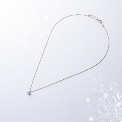 プラチナ最上等級【Dカラー】大粒ダイヤモンドネックレス 0.3ct UP 爪留め【配送不可地域：沖縄県】【1469145】