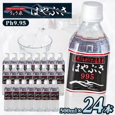 りょう泉はやぶさ　995〈500ml×24本〉【1031769】