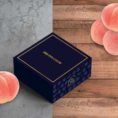 【8月中旬より順次発送】硬さ×甘さの饗宴 希少なナポレオンピーチ今回逃すと1年待ち【配送不可地域：離島・北海道・沖縄県・中国・四国・九州】【1424184】