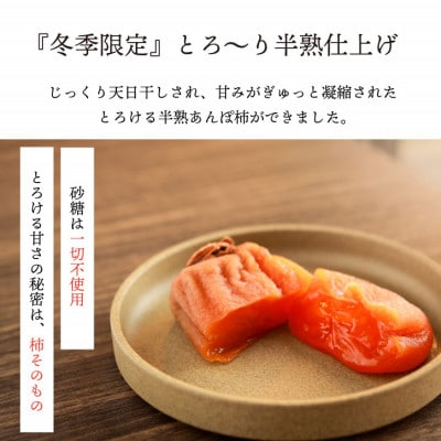 【2026年11月より発送】特選 山梨産 あんぽ柿 「蜜まる」 4個入【1717574】