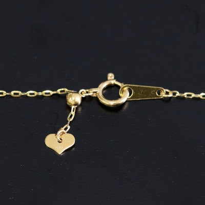 K24純金0.3ラディアントチェーンネックレス45cmスライドムーブ付き【配送不可地域：沖縄県】【1365022】