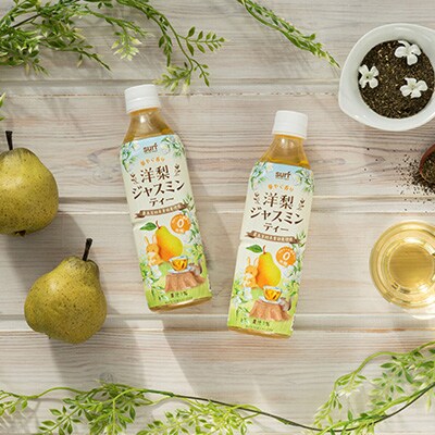 サーフ洋梨ジャスミンティー500ml×24本　カロリーゼロ【1510162】