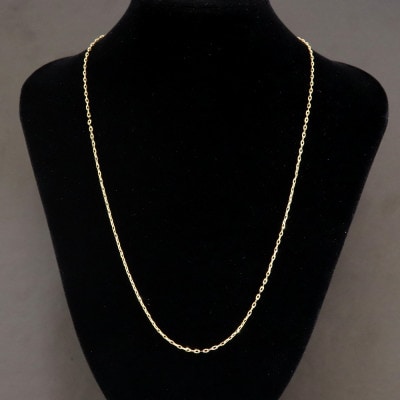 K24純金0.4ラディアントチェーンネックレス45cmスライドムーブ付き【配送不可地域：沖縄県】【1365029】