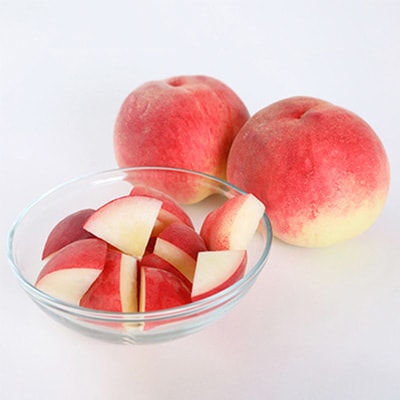 桃 約2.1kg 5〜9玉やまなし内藤農園 ジュエリーピーチ (R) 白桃【配送不可地域：離島・沖縄県】【1045098】