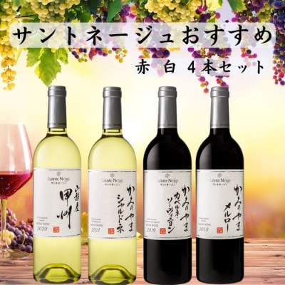 サントネージュワインが贈るおススメ4本セット(1)【1400862】