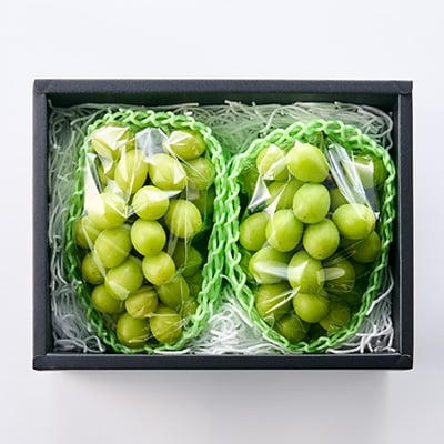 やまなし内藤農園のシャインマスカット2房 ふるさと納税【配送不可地域：離島】【1049128】