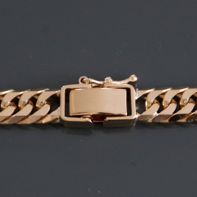 K18åå¹³6é¢Wããã¯ã¬ã¹50gãé·ã50cmã»å¹
6.0mmã»åã2.1mmããé
éäžå¯å°åïŒæ²çžçãã1320503ã