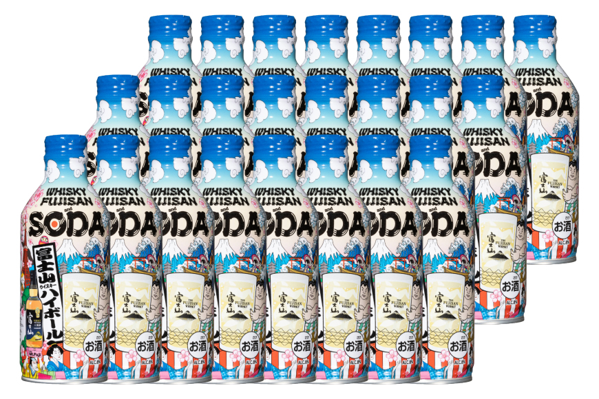 ハイボール 富士山ハイボール缶 290ml × 24本入り 1ケース [株式会社ミレックスジャパン 山梨県 韮崎市 20745397] ハイボール缶 ウィスキー ウイスキー 富士山ウイスキー お酒 酒 酎ハイ サワー 缶 セット ドリンク 晩酌 国産 ギフト プレゼント 濃いめ