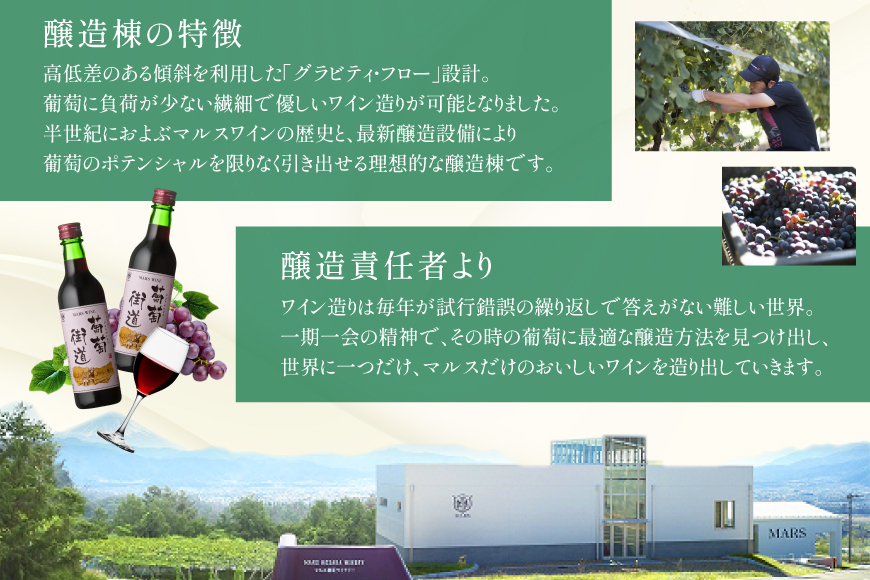 ワイン 一升瓶ワイン 葡萄街道1.8L 赤 3本セット [本坊酒造株式会社マルス穂坂ワイナリー 山梨県 韮崎市 20744994] 赤ワイン わいん お酒 酒 Wine セット 山梨 国産