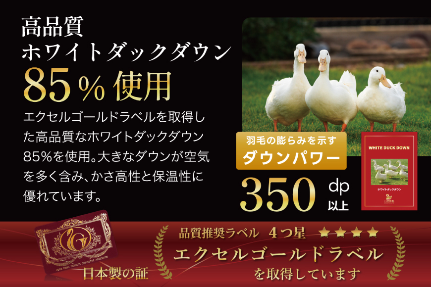 【春秋用】 洗える 羽毛布団 合掛け クイーン ホワイトダックダウン85% 1.4kg 無地 アイボリー 中厚 春用 秋用 [川村羽毛 山梨県 韮崎市 20745420] 合い掛け 軽い羽毛 布団 コインランドリー 掛け布団 ダウンかけ布団 ふとん 羽毛ふとん 合掛け布団 エクセルゴールドラベル