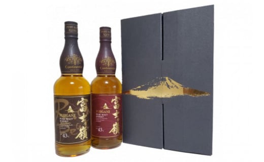 【12回 定期便 毎月】 富士ケ嶺 ウイスキー 各700ml 2種×12回 総計24本 [ ウィスキー 酒 ハイボール 飲み比べ ] / サン.フーズ / 山梨県 韮崎市 [20741179]