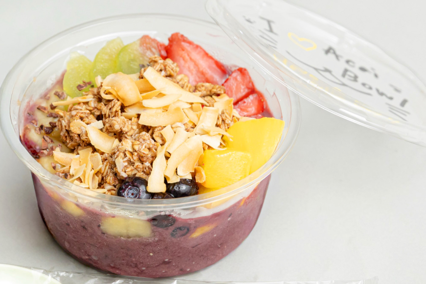 【年間12回定期便】 アサイーボウル 冷凍 毎月シンプル通常サイズ 325g×2個 計7,800g スペシャル通常サイズ 375g×2個 計9,000g はちみつ 15g×4本 計720g [my cafe room 山梨県 韮崎市 20745305] 定期便 アサイボウル アサイボール アサイー アサイーボール ボウル アサイ グラノーラ