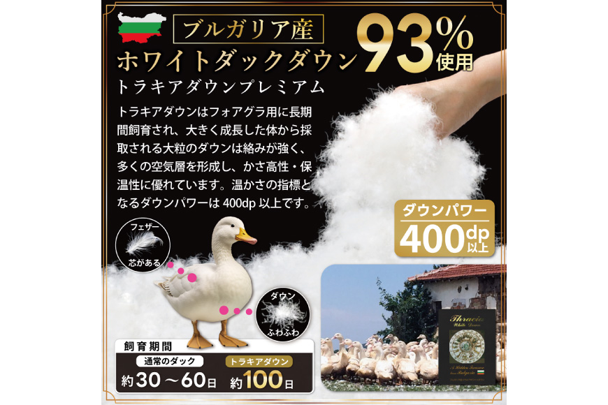 【春夏用】洗える！ 羽毛布団 ダウンケット ダブル ホワイトダック93% 0.6kg アイボリー [川村羽毛 山梨県 韮崎市 20745034] 羽毛布団 布団 ふとん 羽毛 肌掛け 掛け布団 400dp 寝具 日本製 国産 抗菌防臭 無地 コインランドリー