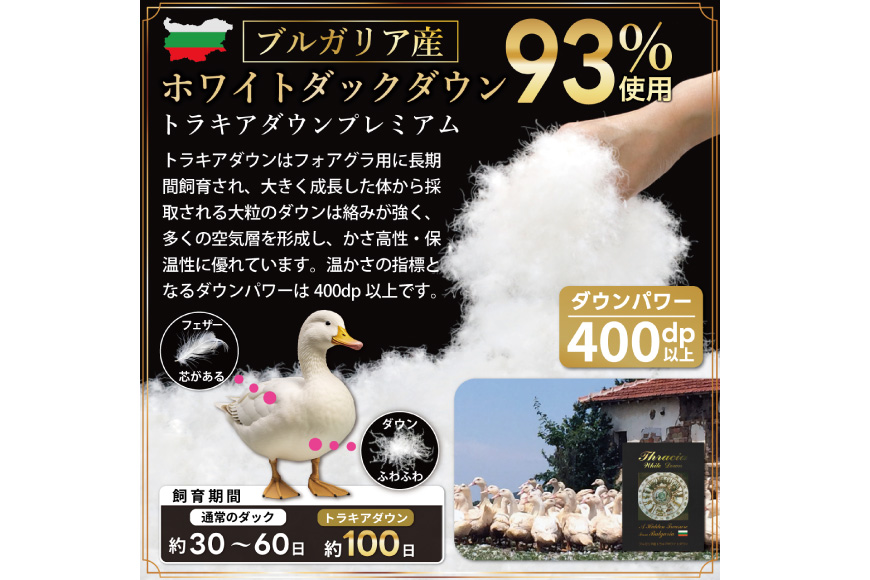 洗える 2枚合わせ 羽毛布団 【 セミダブル 】 (グレー) 抗菌防臭 ブルガリア産 ホワイトダック 93％ [川村羽毛 山梨県 韮崎市 20743603] 布団 羽毛 肌掛け 合掛け オールシーズン 夏用 冬用 コインランドリー対応