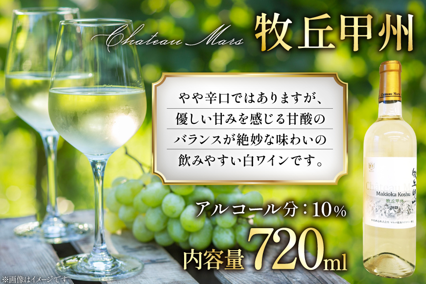 ワイン 飲み比べ ソムリエセレクト 白ワイン 4本セット [本坊酒造 マルス穂坂ワイナリー 山梨県 韮崎市 20743677] ワインセット 白 シャトーマルス 辛口 お酒