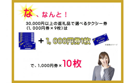 【韮崎・北杜市で使える】お出かけタクシー券 1,000円×10枚＜山梨県タクシー協会峡北支部＞【山梨県韮崎市】