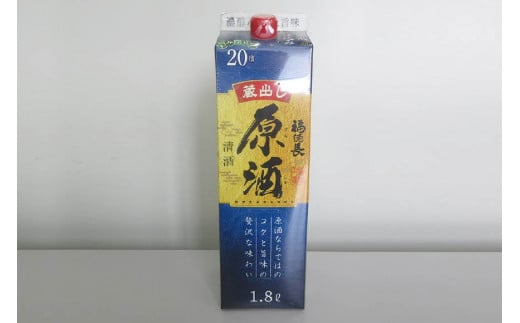 日本酒 福徳長 原酒 1.8L×6本 紙パック 酒 [まあめいく 山梨県 韮崎市 20742039] 