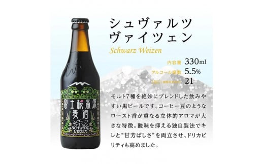 富士桜高原ビール 定番4種8本セット クール便配送 ビール 地ビール 飲み比べ 瓶ビール お酒 酒 詰め合わせ クラフトビール 富士桜高原麦酒 ギフト 贈答 お中元 お歳暮 誕生日 山梨県 笛吹市 100-012