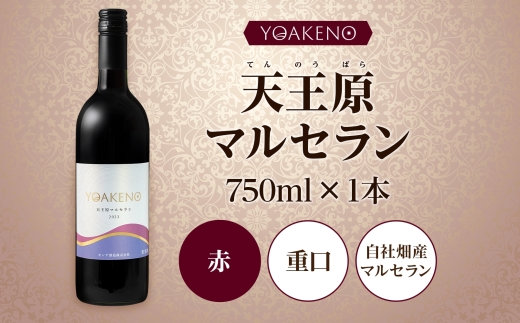 《無地熨斗 対応可》YOAKENO 天王原マルセラン 750ml×1本 177-4-089