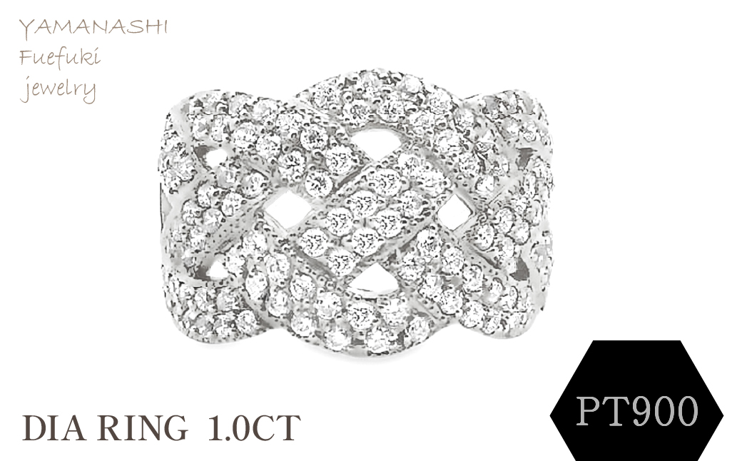 PT900 DIA RING 1.0CT 1本 RATA-20DI-P 188-134