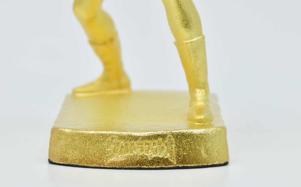 『ウルトラマンレオ』　ペーパーウェイト ゴールド 147-028 ふるさと納税 ペーパーウェイト ウルトラマンレオ ゴールド 笛吹市 プレゼント 贈り物 ギフト　ウルトラマン