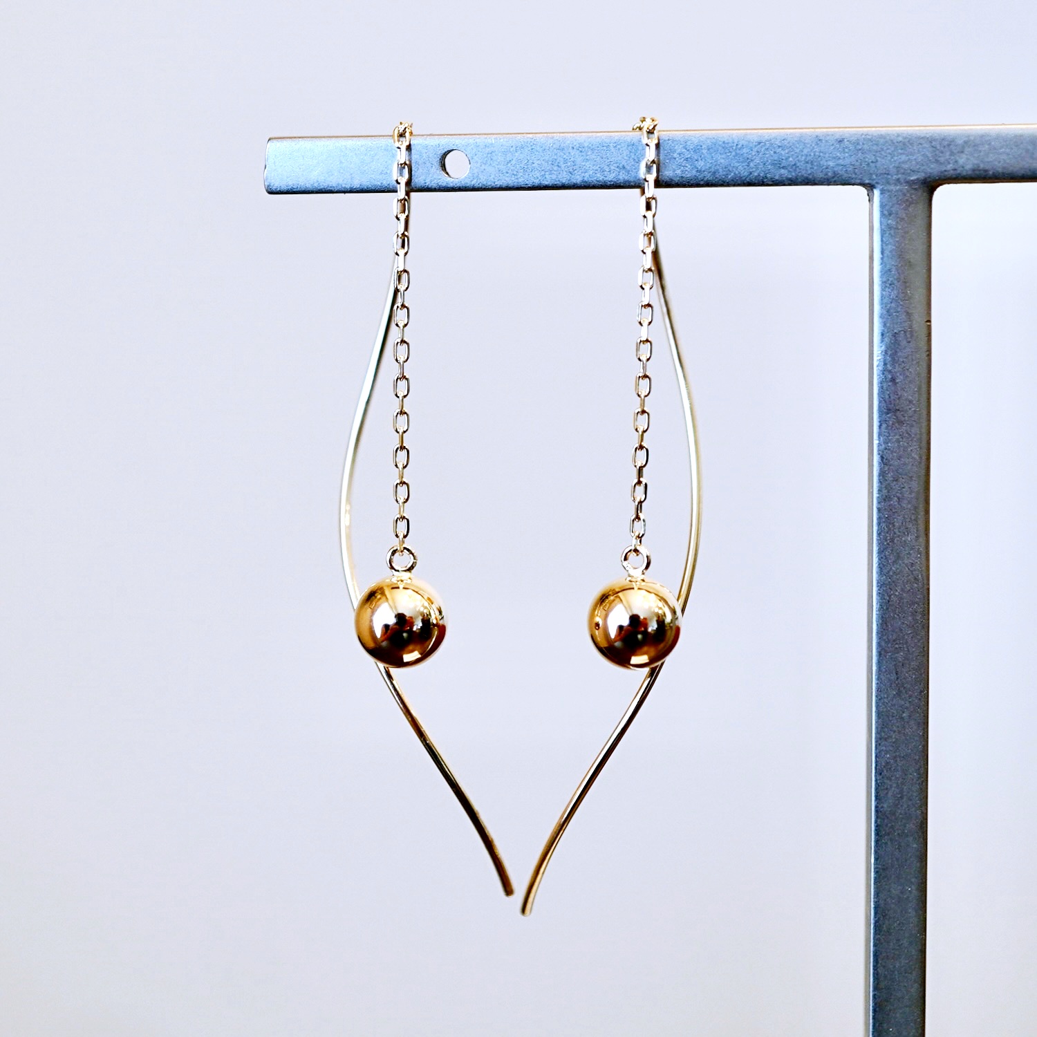 縲舌ず繝・繧ィ繝ェ繝シ縲銭10YG 繧、繧ィ繝ュ繝シ繧エ繝シ繝ォ繝 荳ク 繝ュ繝ウ繧ー 繝√ぉ繝シ繝ウ 繝斐い繧ケ 菫晁ィシ譖ク莉 SMK-5219荳ク 242-019-a