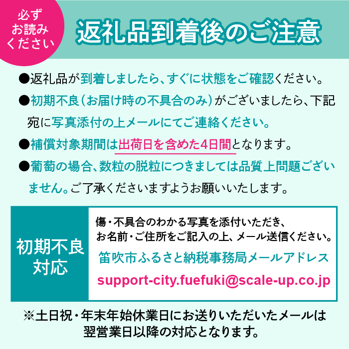 【2026年発送★先行予約】こだわりの逸品!　甘さと香り際立つ山梨県産シャインマスカット2房(合計1kg程度) 229-001-26y