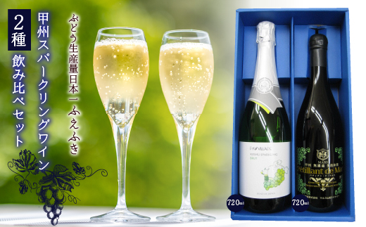 甲州スパークリングワイン飲み比べセット 135-004