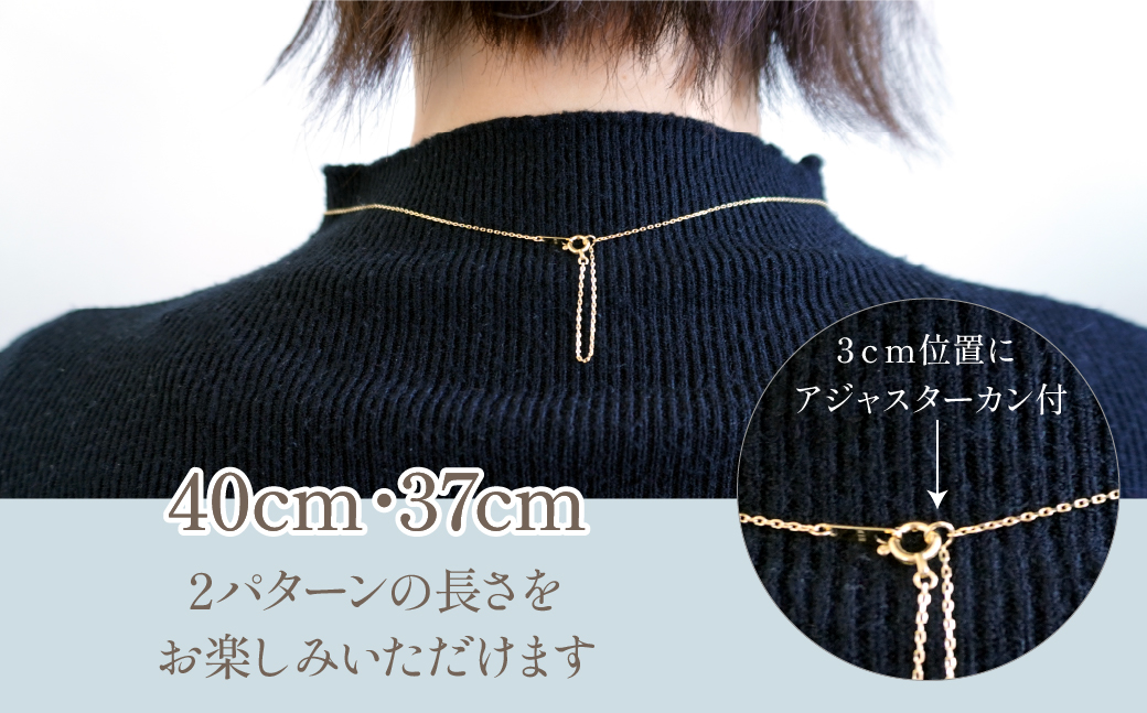 K10イエローゴールド　イニシャルネックレス　（S） 管理番号 208295 / 218-233-s