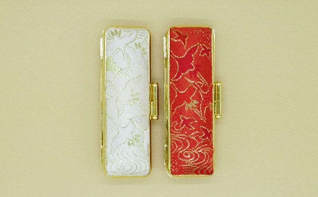 『晴れの日』シリーズ 舞鶴本象牙印鑑実印の2本セット