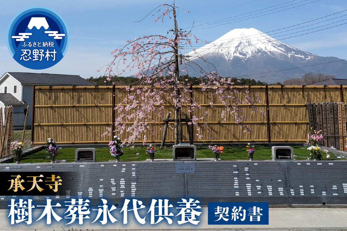 承天寺　忍野富士樹木葬永代供養