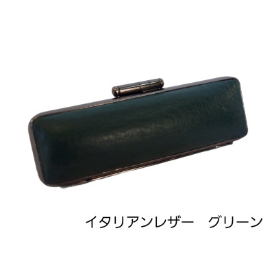はんこの産地で作られたイタリアンレザ−印鑑ケース　12mm用