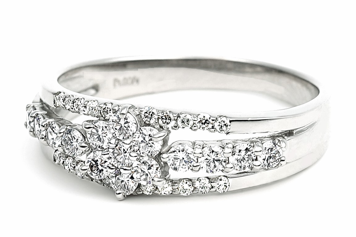 プラチナ ダイヤ リング 0.45CT R3363DI-P NSAN008
