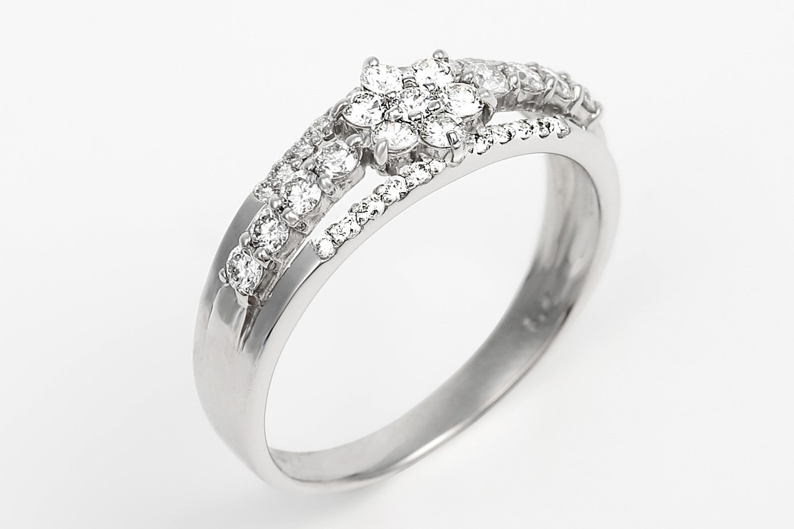 プラチナ ダイヤ リング 0.45CT R3363DI-P NSAN008