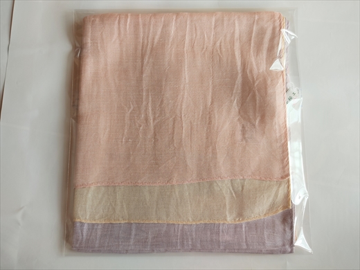 富士桜工房リネン×シルクストール「さらつや」二つ色　通気性に優れたストール！