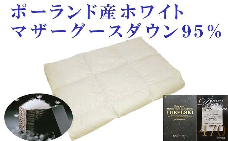 羽毛肌掛け布団 ダブル 羽毛肌布団 ポーランド産マザーグース95％ 羽毛肌ふとん 羽毛肌掛けふとん ダウンパワー470  羽毛肌掛け布団 羽毛肌掛布団 寝具 肌 羽毛布団【BE066】