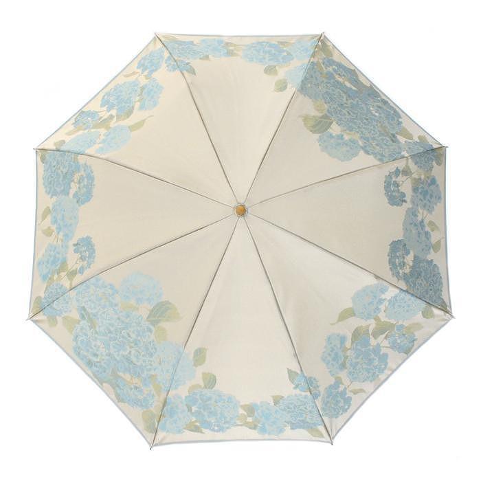 槙田商店【晴雨兼用】折りたたみ傘 ”絵おり” 紫陽花