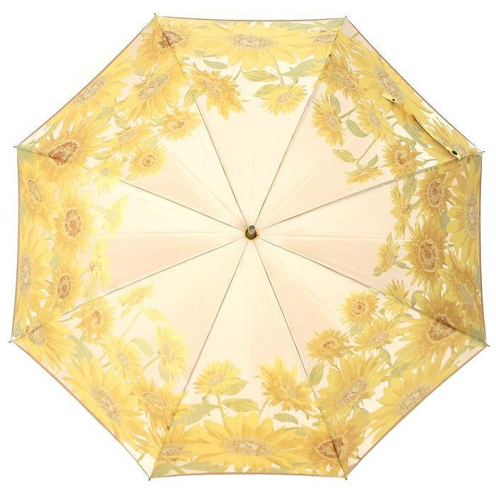 槙田商店【晴雨兼用】長傘 ”絵おり”  向日葵
